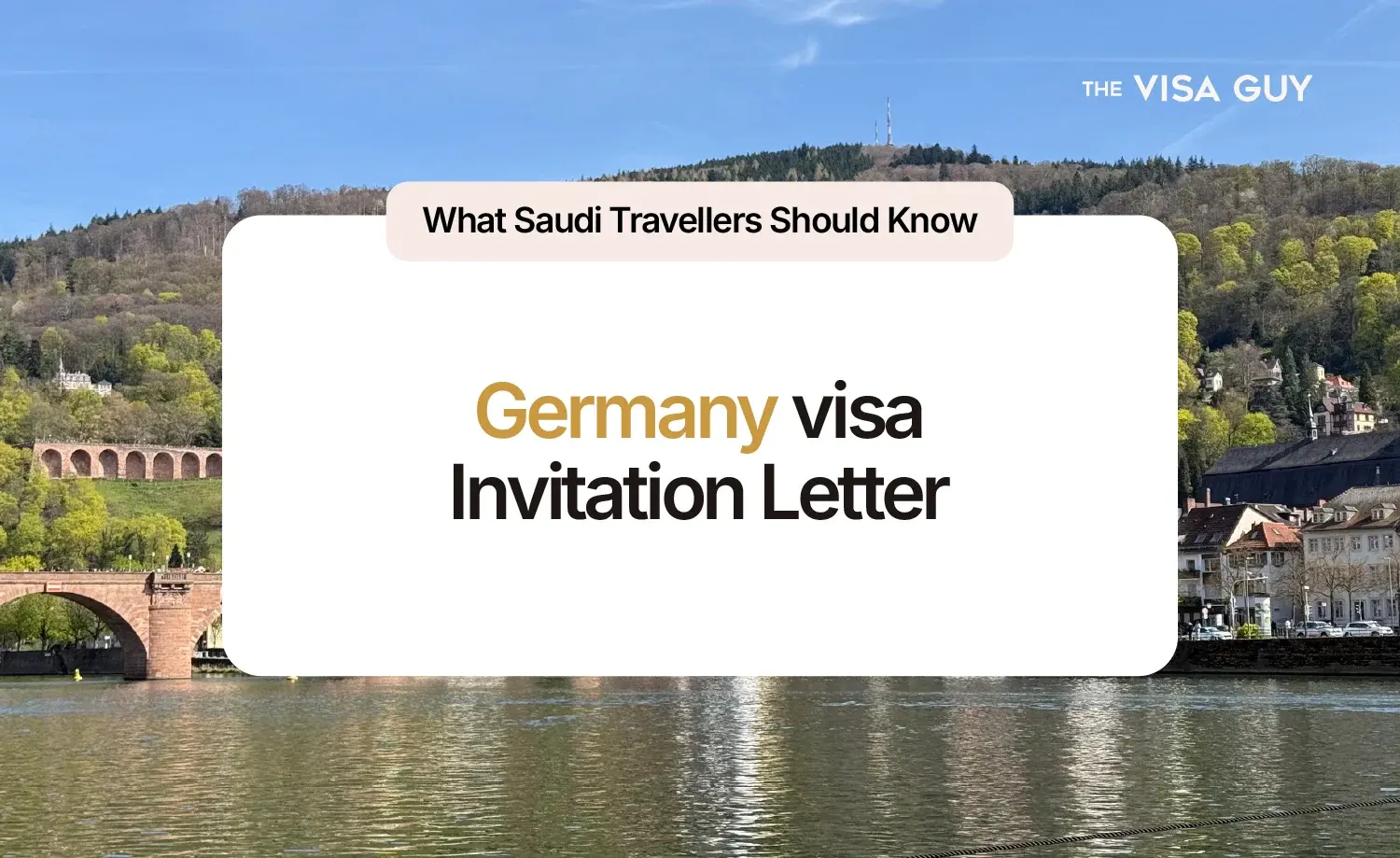German Invitation letter from Saudi Arabia
