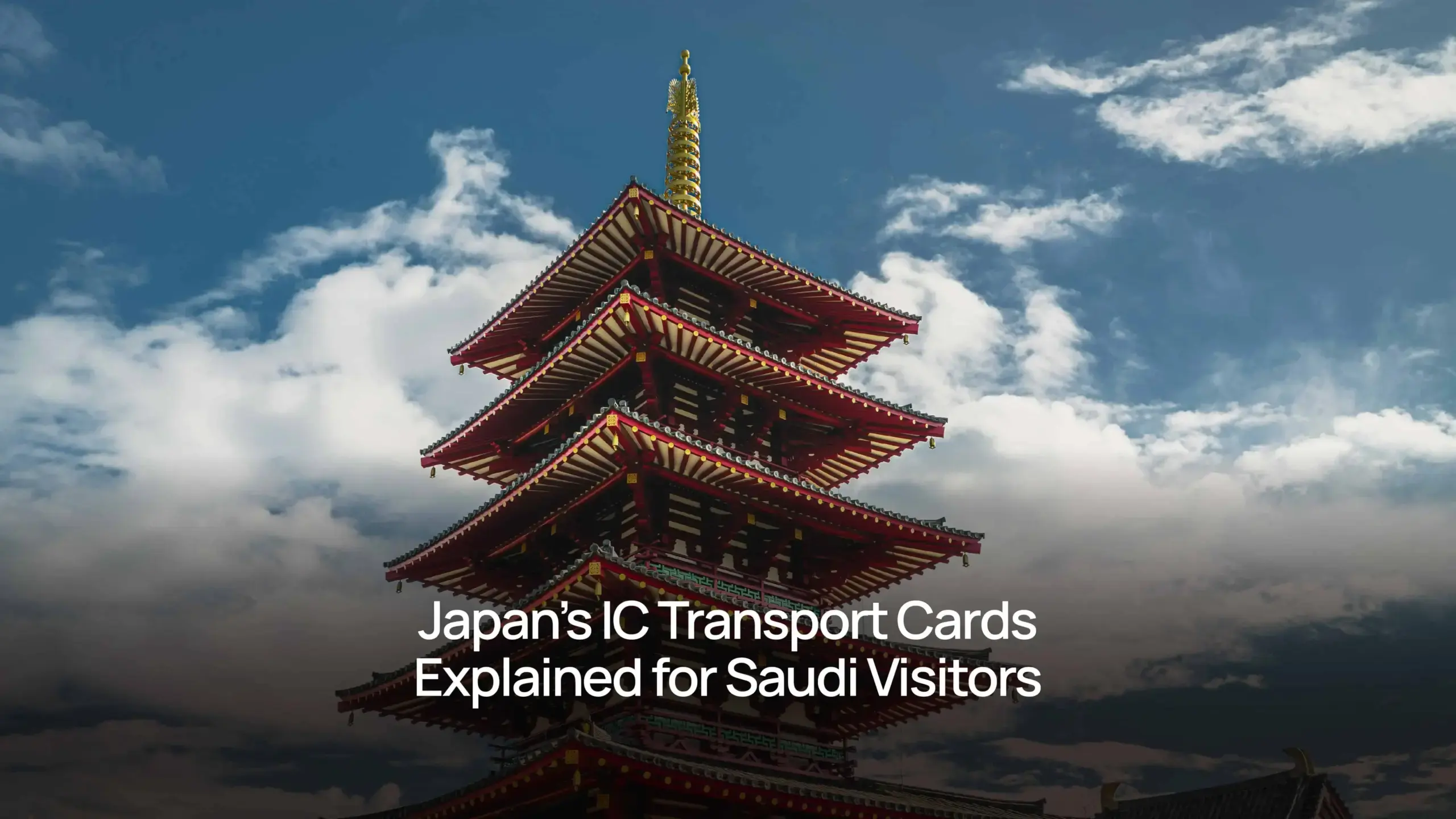 Japan’s IC Transport Cards Explained for Saudi Visitors