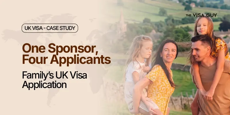 One Sponsor, 4 Applicants - Case Study The Visa Guy