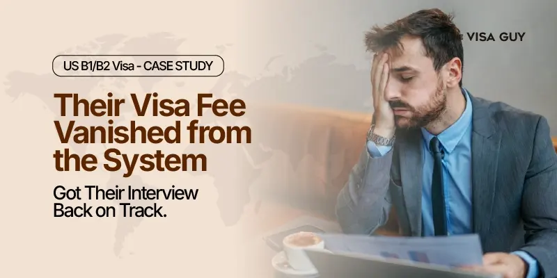 U.S. Visa Fee Payment Issue: Case Study | The Visa Guy