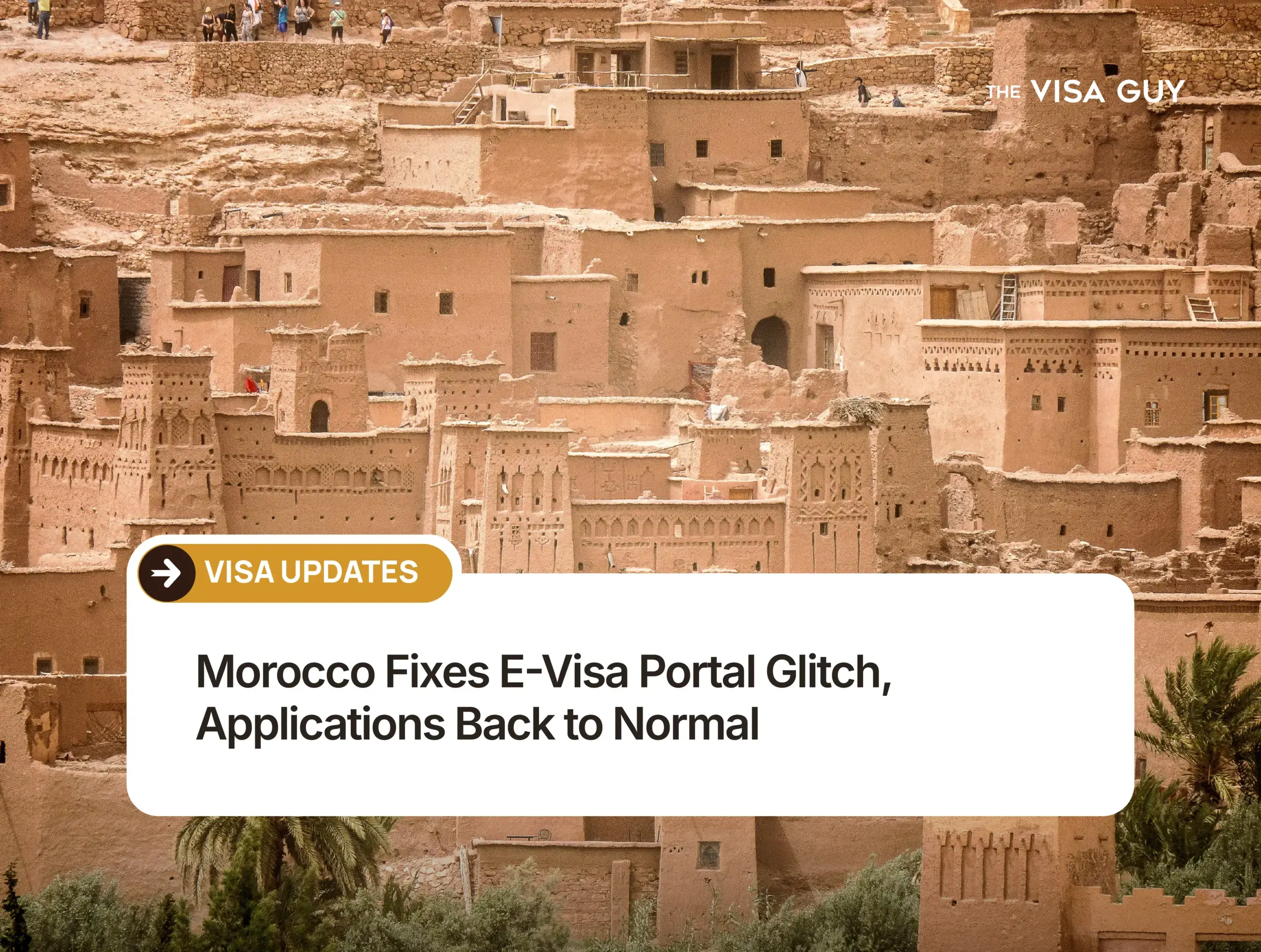 Morocco Fixes E-Visa Portal Glitch, Applications Back