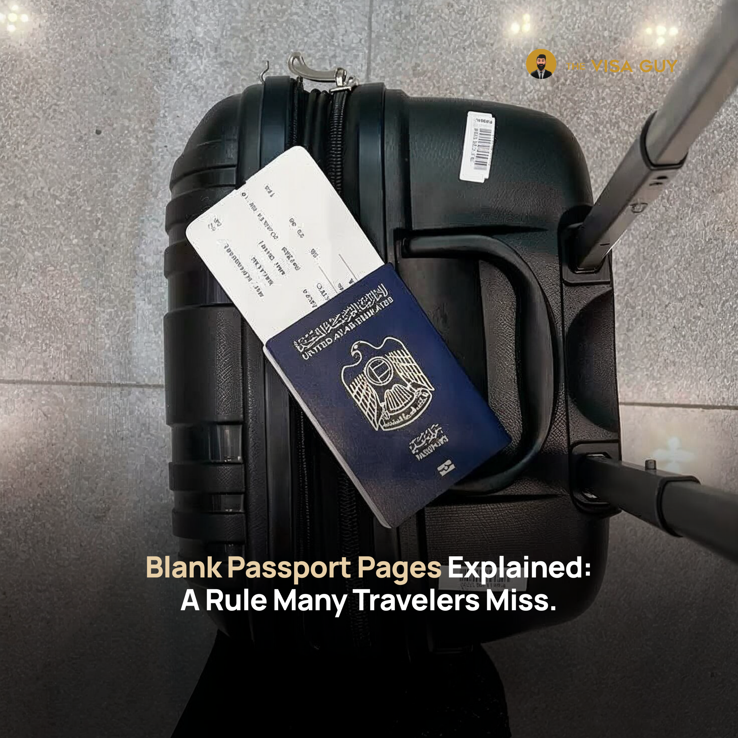 Blank Passport Pages Explained